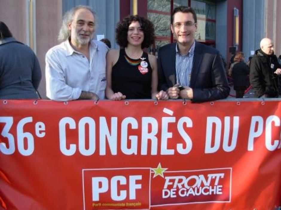 Interview après le congrès national du PCF. de Mayana déléguée des Pyrénées Atlantiques